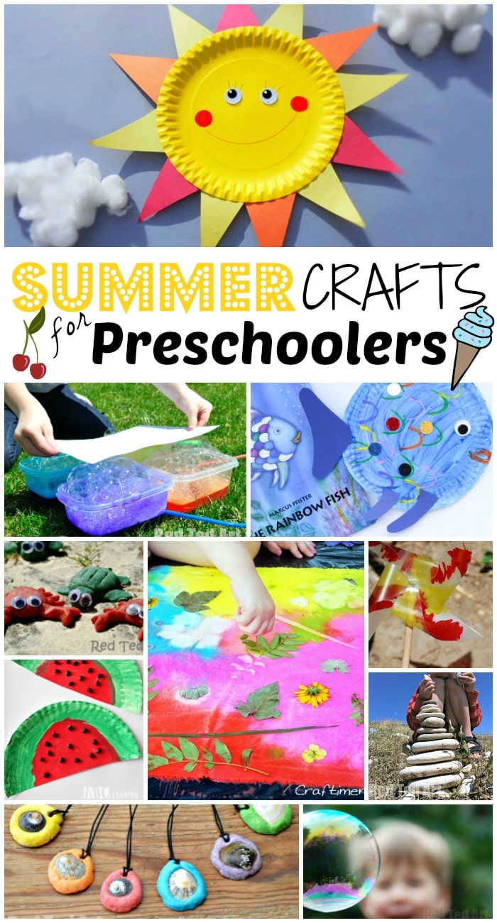 Summer Crafts for Preschoolers  Red Ted Art\u002639;s Blog