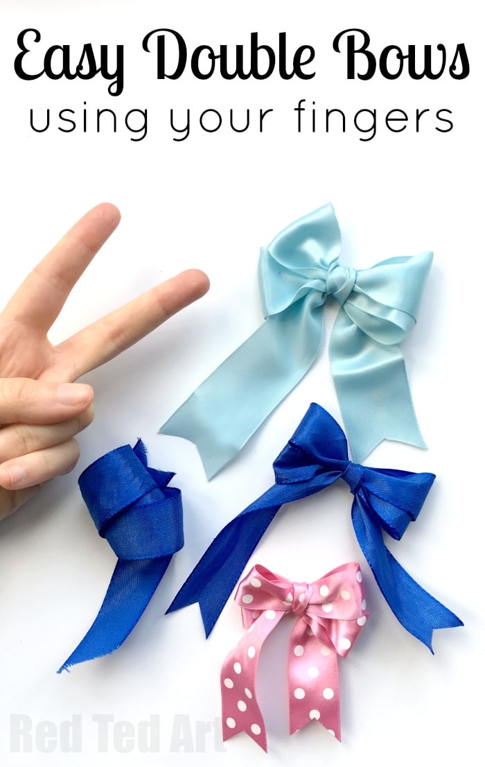 How to Make a Perfect Bow - Hair Bow DIY - Red Ted Art
