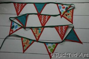 easy no sew bunting