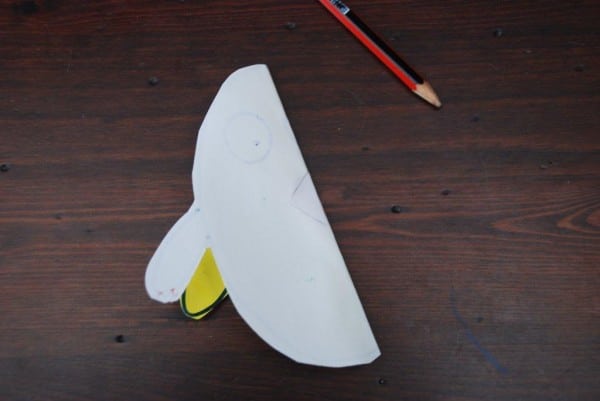 how to make a pop up chick card (2)