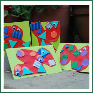 story + Art = great stART – Shapes That Roll & Monster Cards