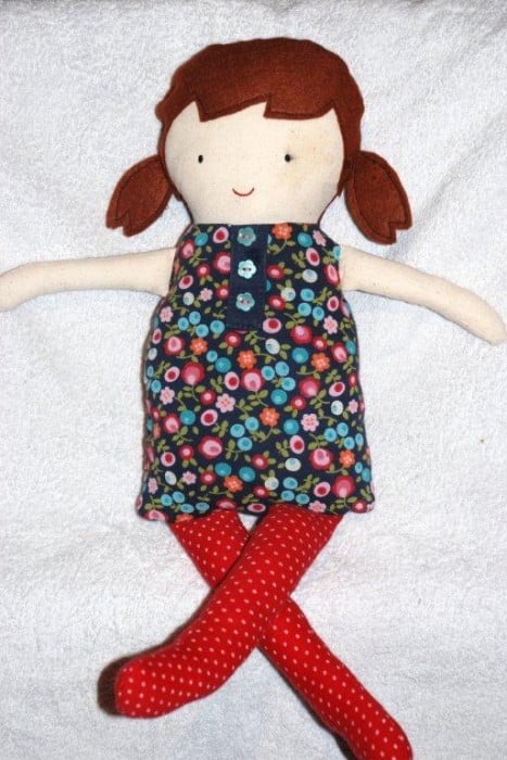 how to make a rag doll easy free pattern