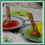 Apple Printing Pegs