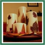 Leaf Candle