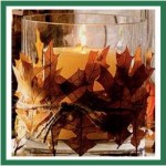 Leaf Candle holder