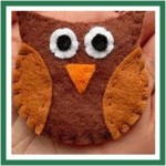Owl Brooch