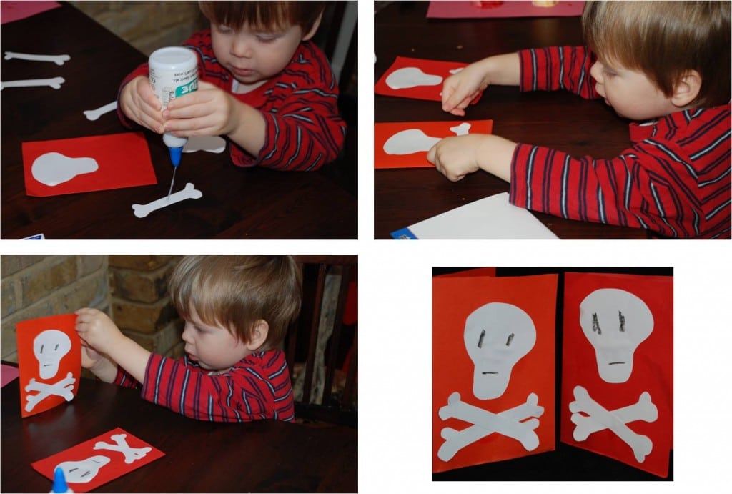 sticking pirate cards