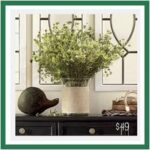 Burlap Vase
