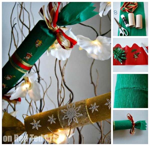 How To Make Cracking Christmas Crackers Guest Post Red Ted Art Make Crafting With Kids Easy Fun