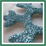 00 glitter snowflake