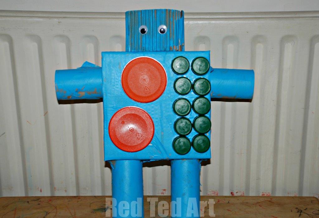 Kids Get Crafty Robots Red Ted Art s Blog