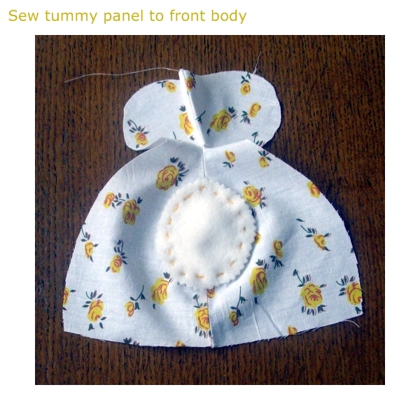 6 body with tummy panel