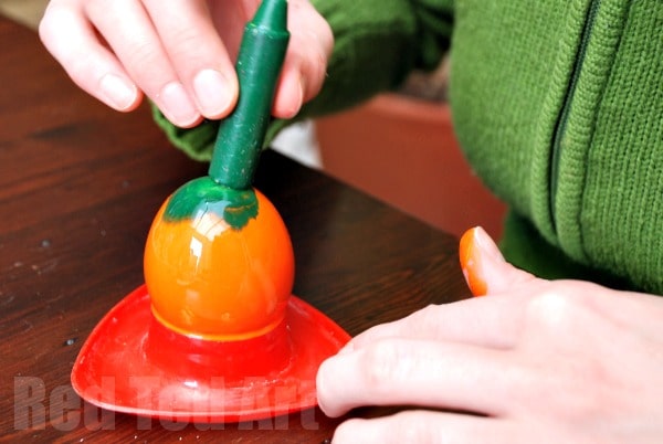 Crayon Eggs for Breakfast