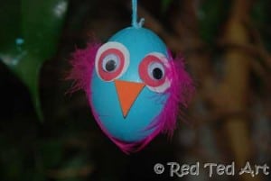Kids Get Crafty: Egg Birds & Owls (Egg Blowing Part 2)