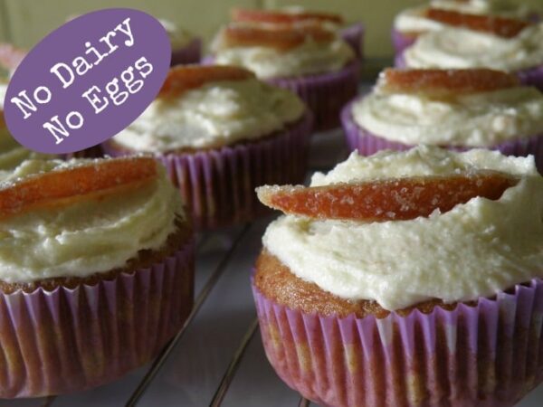 No Dairy, No Egg Marmalade Cupcake Recipe