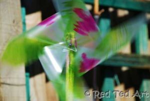 spinning pinwheel
