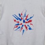 spin art t-shirt star