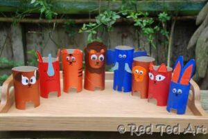 toilet roll zoo. E is for Elephant. Adorable Toilet Paper Roll Elephant craft for preschool. Explore the A-Z Alphabet with Animal Toilet Roll Crafts #toiletpaperrolls #toiletrolls #elephants #preschool