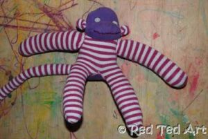 sock monkey pattern