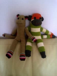 sock monkey pattern