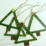 chritmas craft trees kids christmas crafts