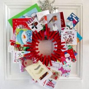 christmas card displays