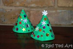 Paper Christmas tree ornament Paper Christmas tree ornament