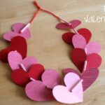 heart necklace valentines crafts