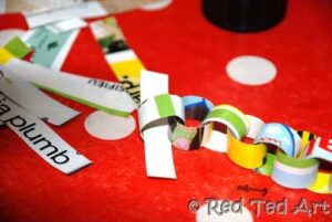 paper chain how to paper chain how to