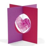 stained glass valentines card stained glass valentines card