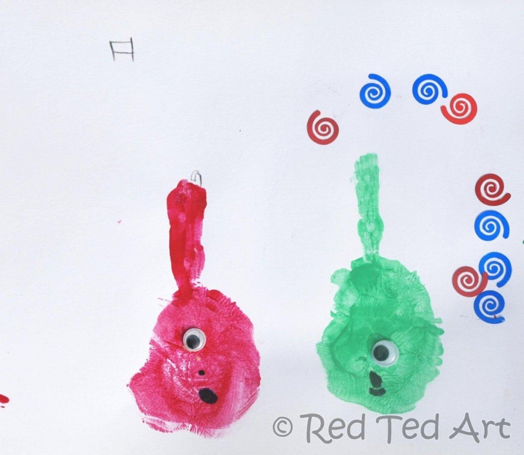 Handprint Crafts preschool