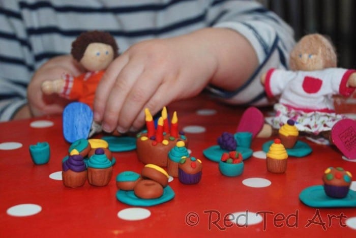 tea party dolls dolls house tea party