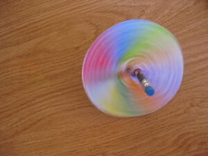diy spinning top