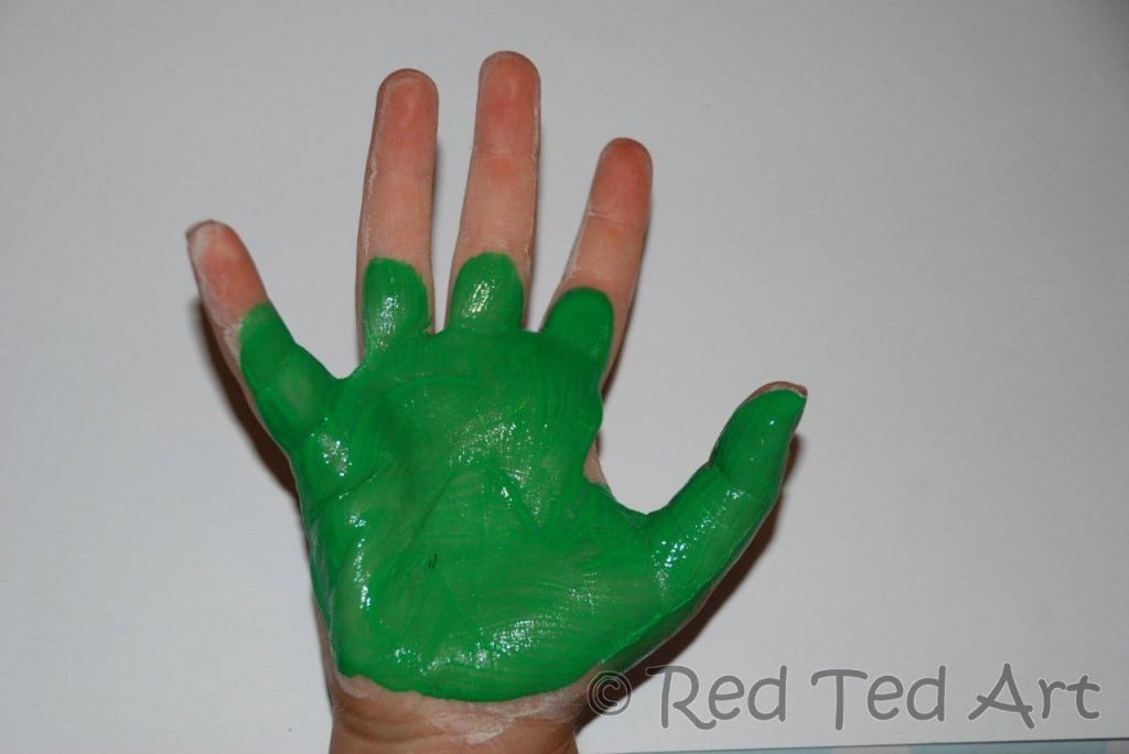 handprint art handprint art