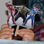 superhero puppets