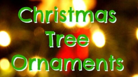 handmade christmas tree ornaments