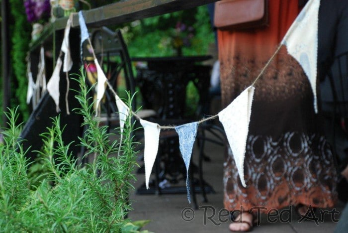 no sew wedding bunting (1)