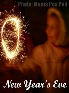 New Year's Eve Sausages and Sparklers (Hungary)