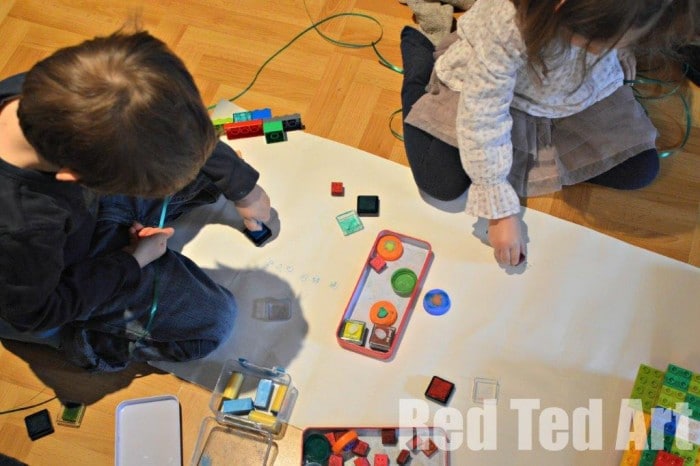 Gift paper for kids to make