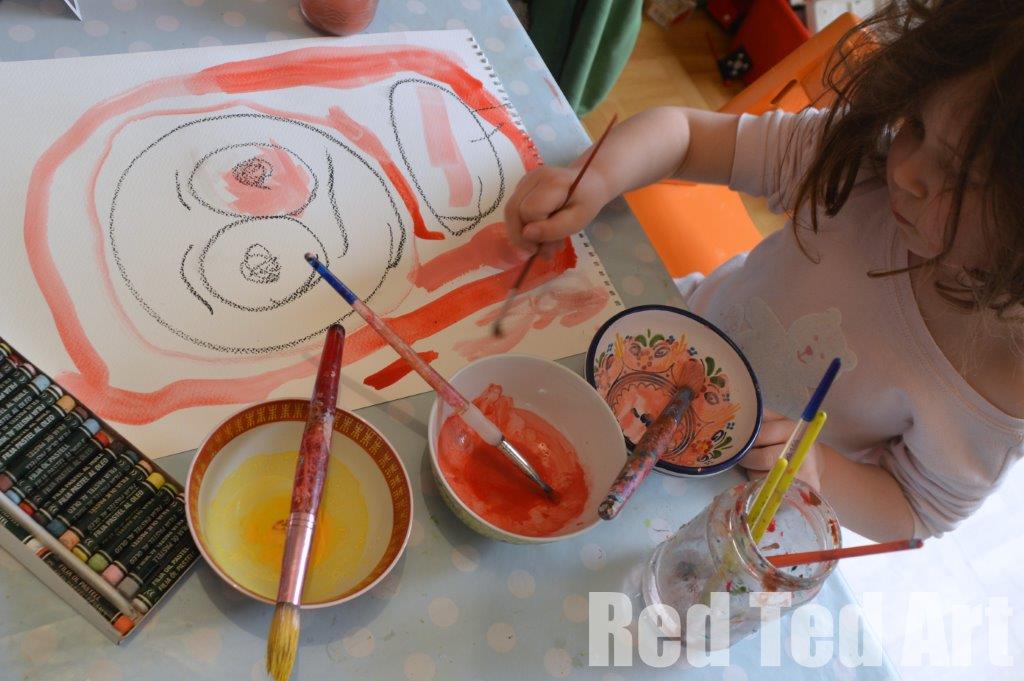 Paul Klee with preschoolers