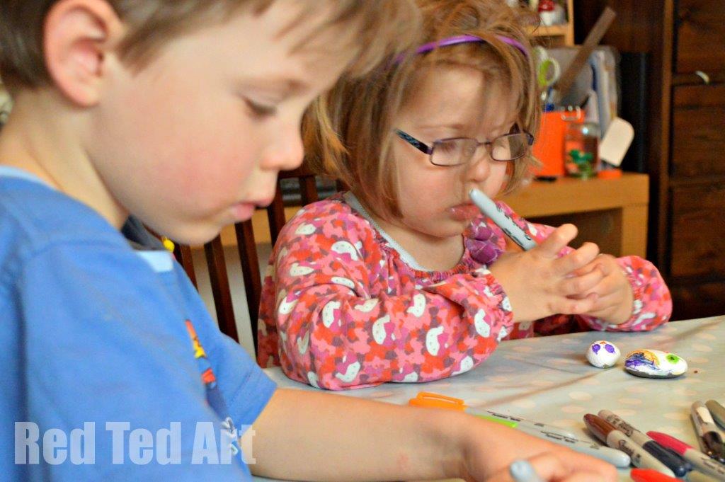 Stone crafts Owls
