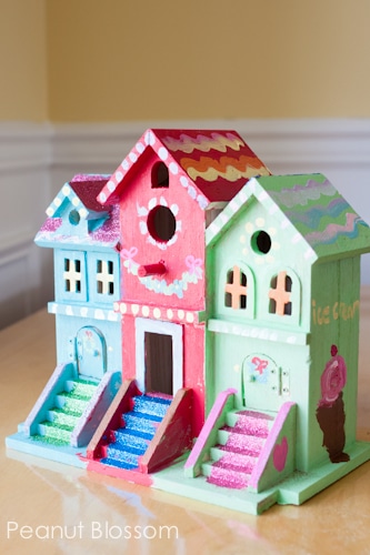 Painting a Fairy Garden