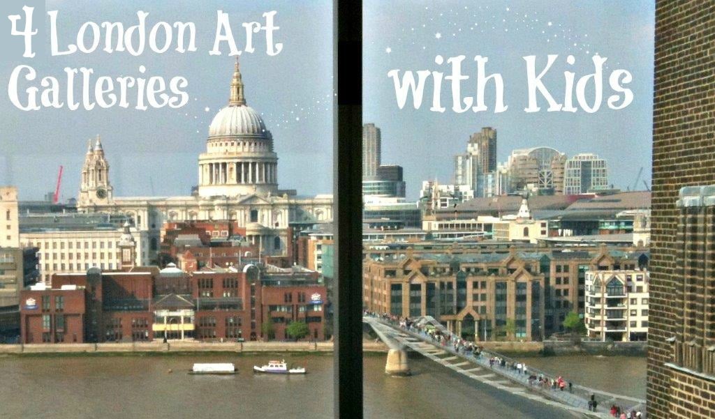 4 London Art Galleries with Kids