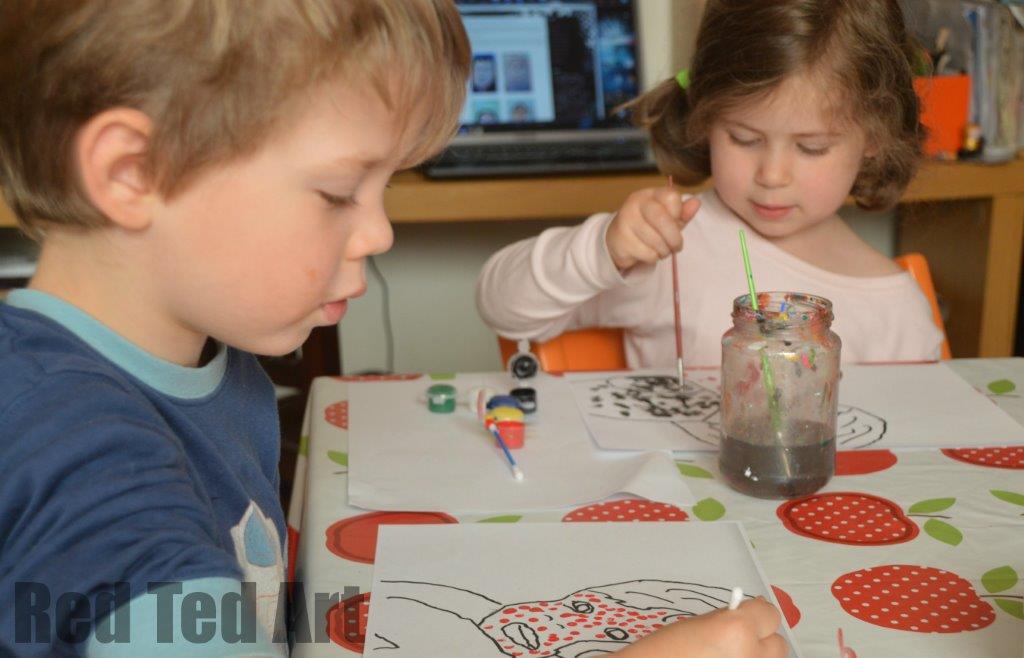 Art for Kids Lichtenstein