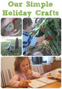 Holiday crafts