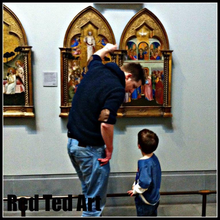 National Gallery with kids