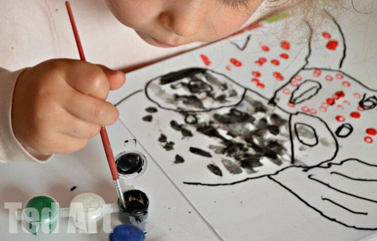 roy lichtenstein for toddlers