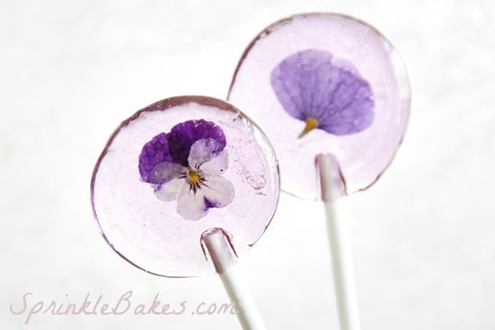 flower lollies