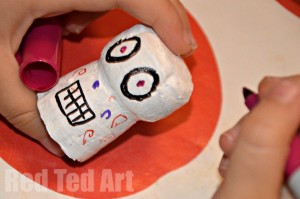 easy day of the dead sugar skulls