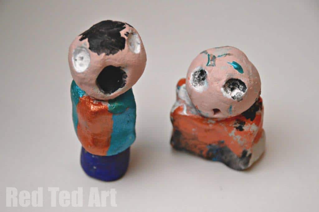 Jean Miro for kids -sculptures
